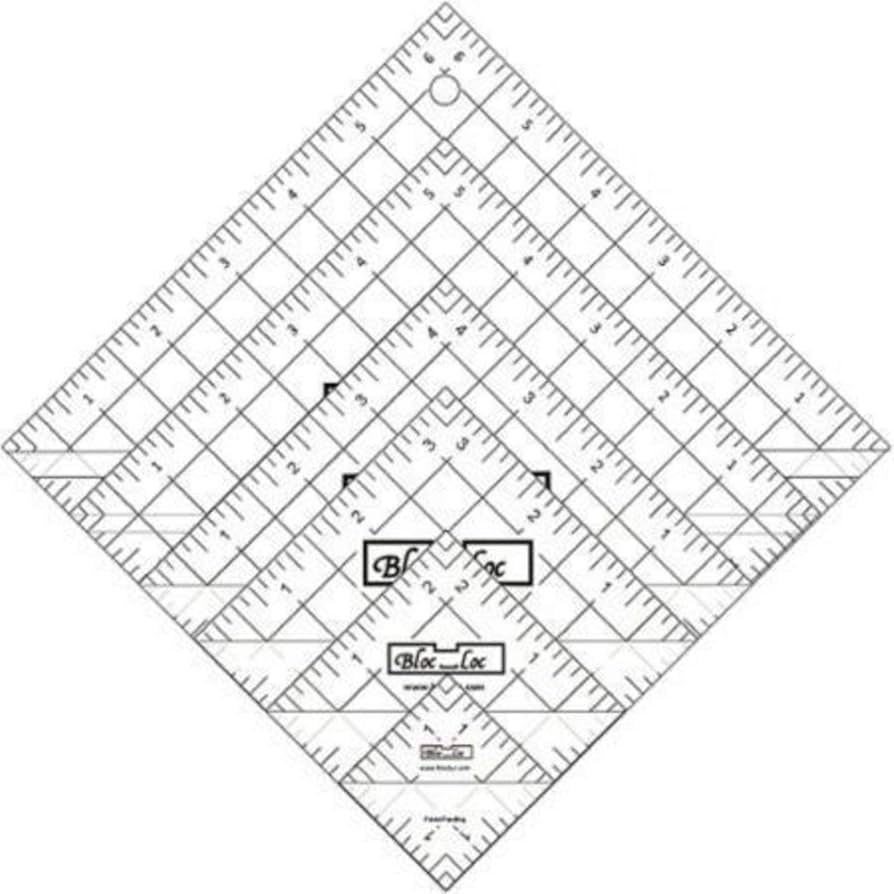 Bloc Loc Half Square Triangle Ruler Set 1